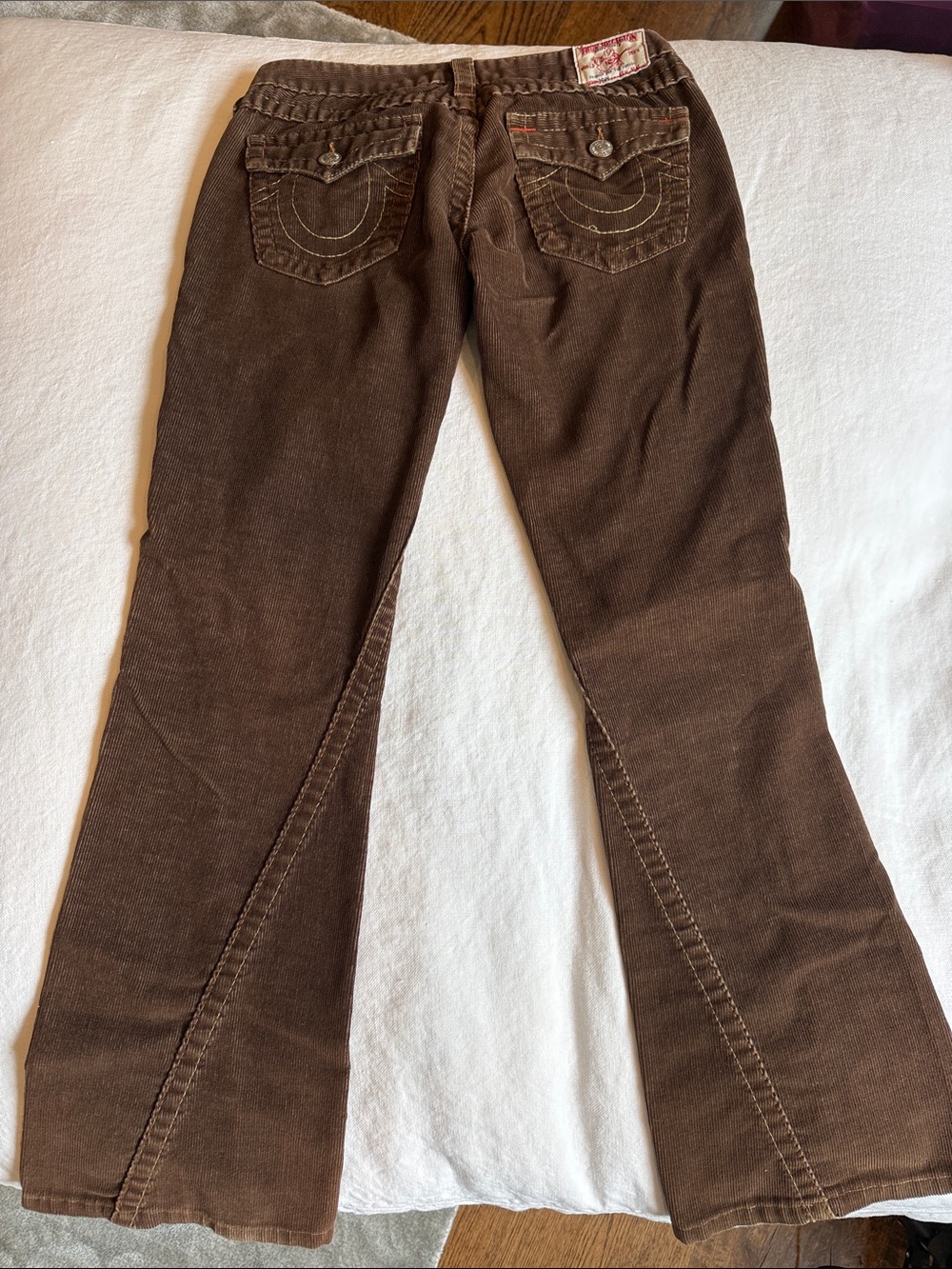 ✨ Rare ✨ Vintage Y2K True Religion Joey Corduroy Flare Pants